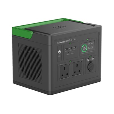 Schneider OffGrid Portable Power Station 730 大容量手提式流動電能站