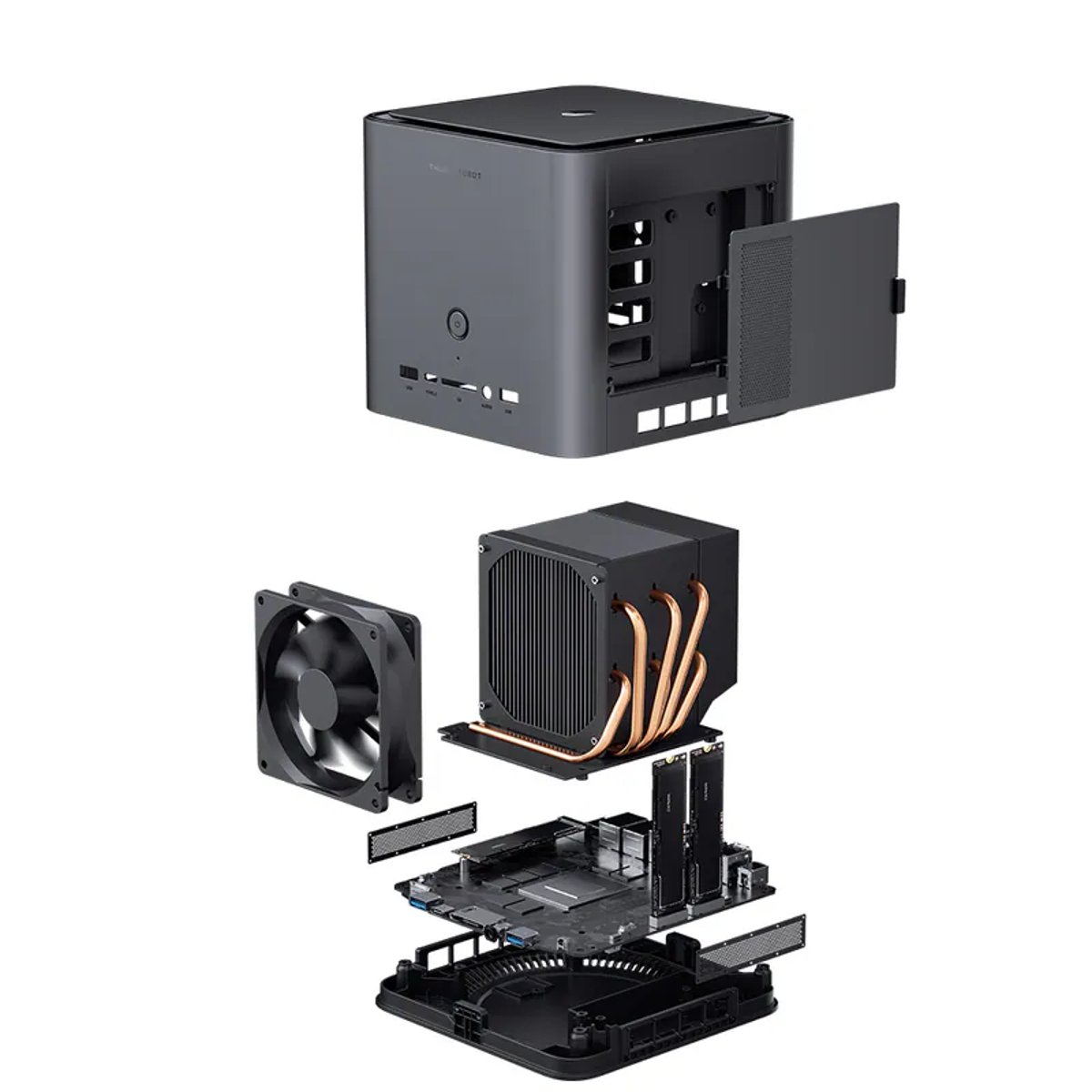 Thunderobot STATION ACSH395A8 (Ryzen AI MAX+395/128GB LPDDR5X/1TB SSD/Win11 Pro) 迷你電腦