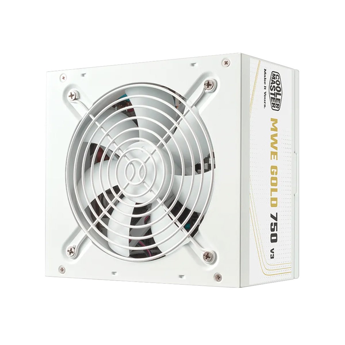 Cooler Master MWE GOLD 750w V3 White ATX3.1 金牌非模組電源供應器