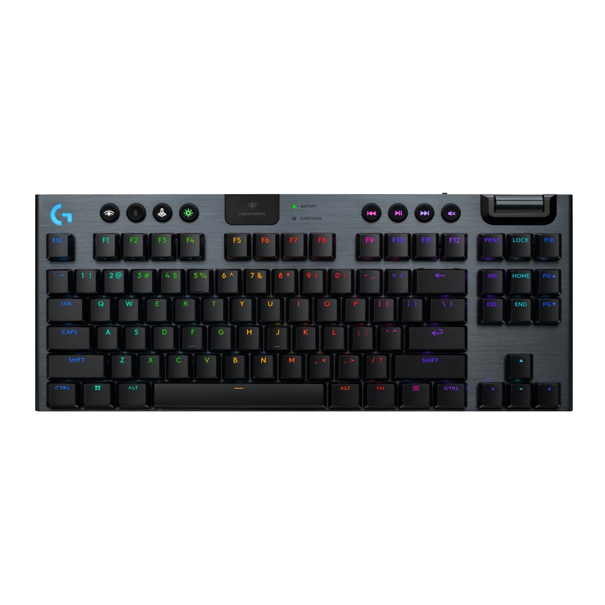 Logitech G915 X LIGHTSPEED TKL 無線 RGB 機械電競鍵盤(Tactile-黑色)