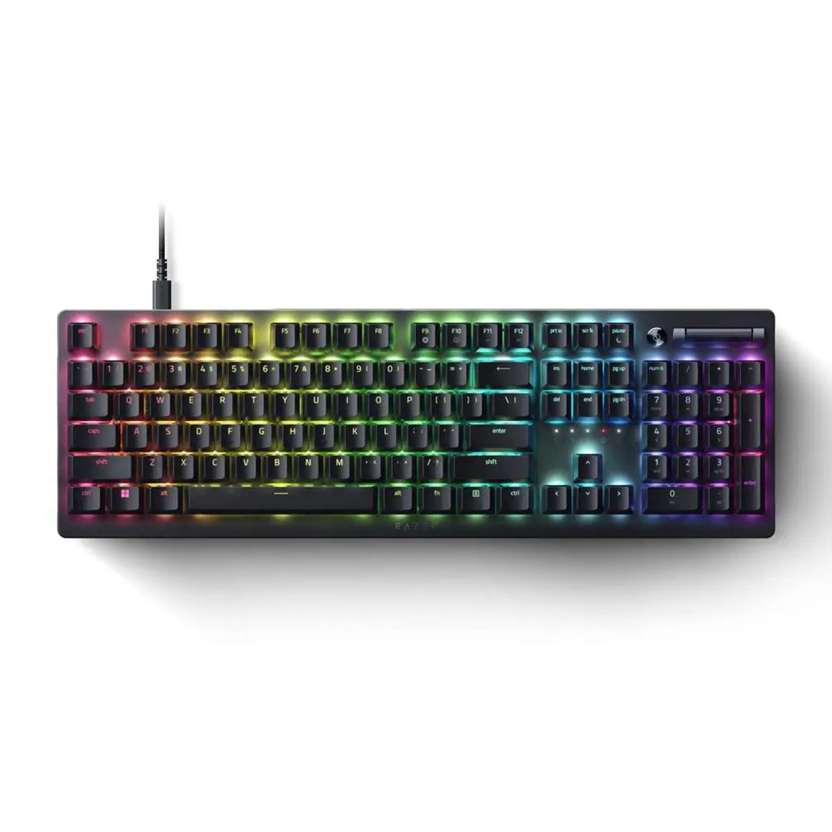 Razer DeathStalker V2 矮軸RGB光學遊戲鍵盤 - US(紫軸)