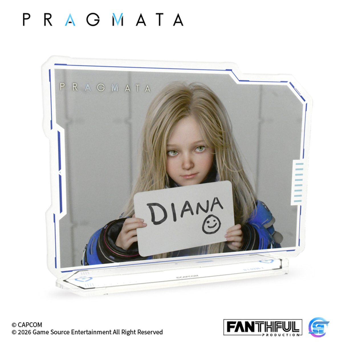 Fanthful《人機迷網》Pragmata 周邊(壓克力立牌 [戴安娜])