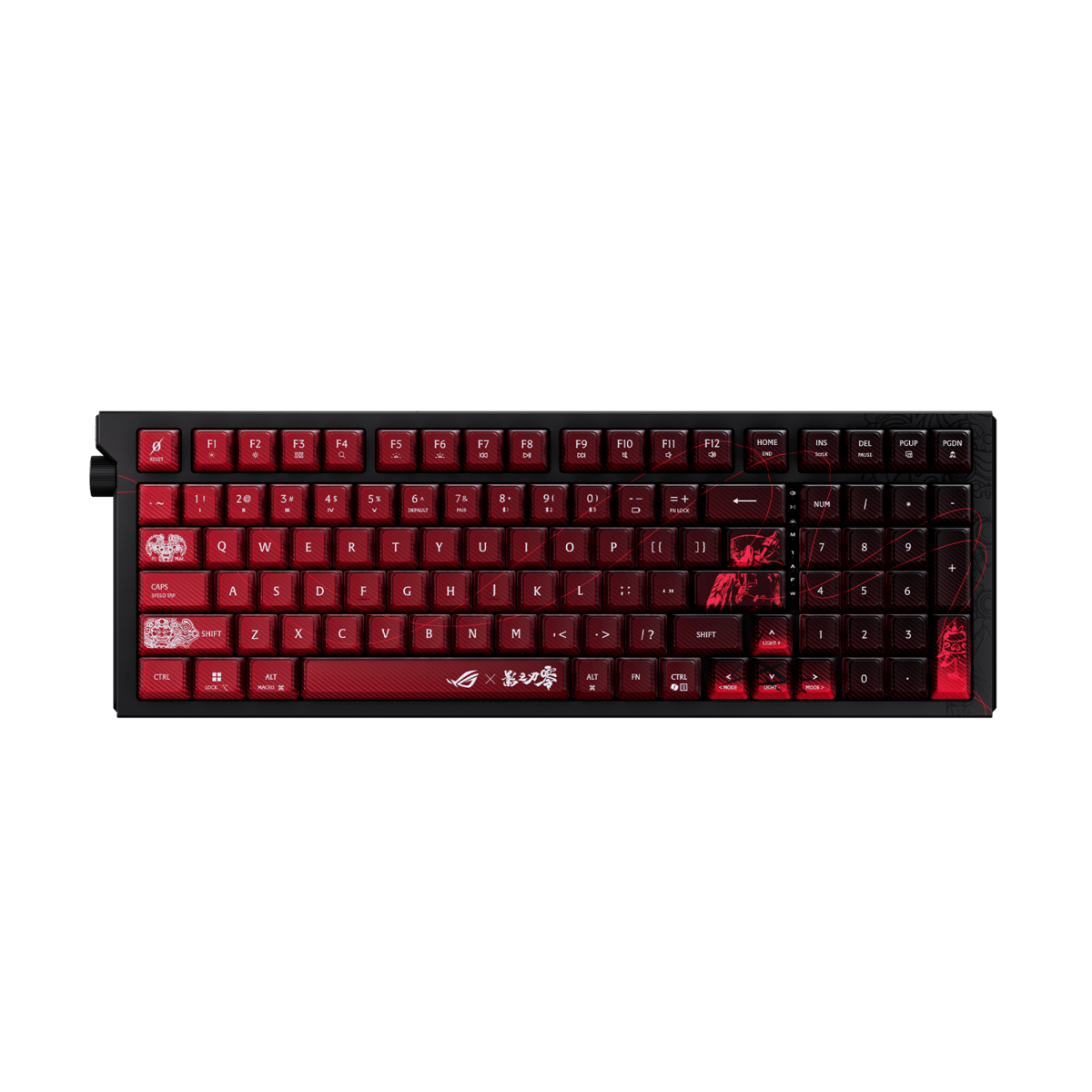 ASUS ROG Strix Morph 96 Wireless PBZ Edition 三模無線機械鍵盤(Snow軸-影之刃零)