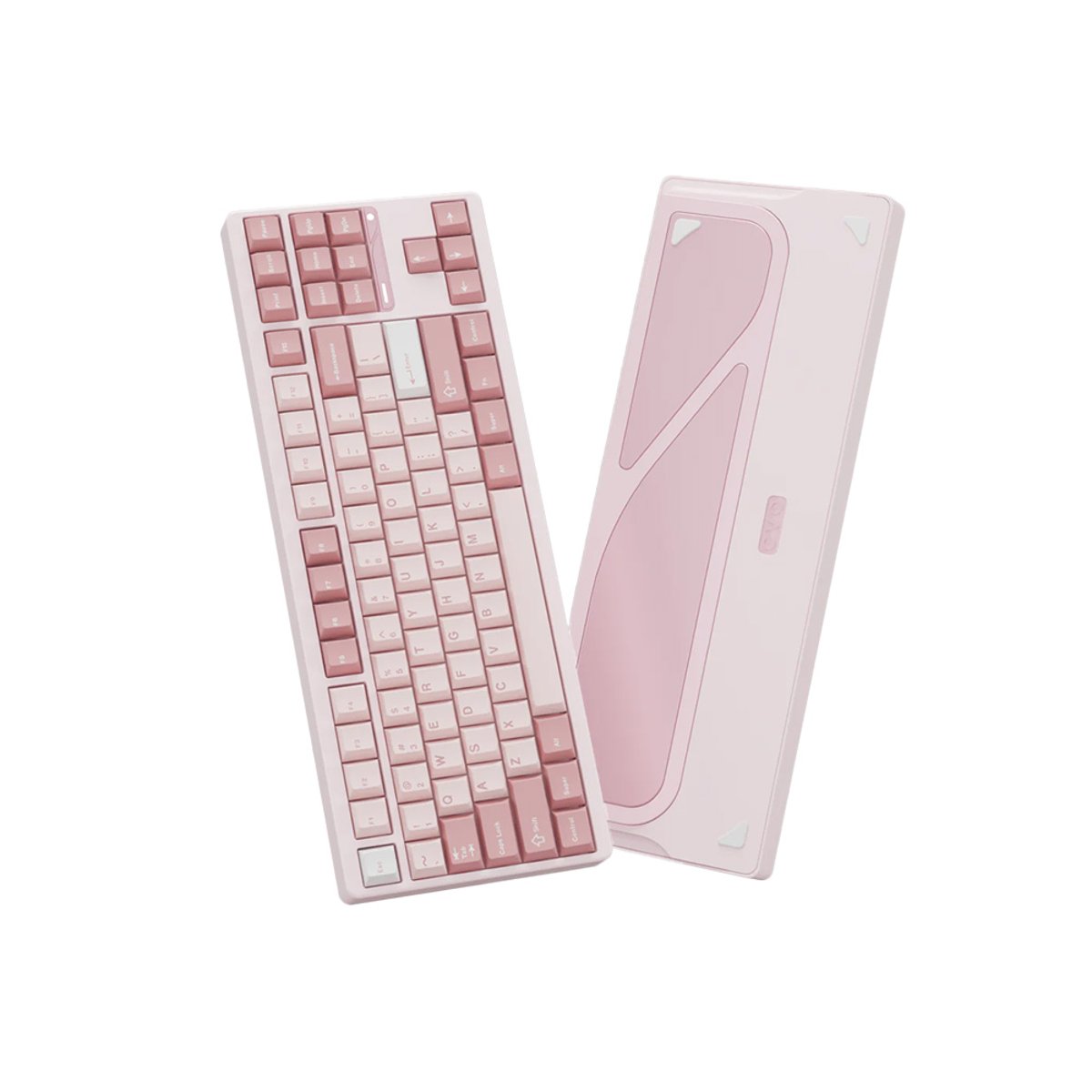 Qwerty Keys EVO80 客製化鍵盤成品(Clacky-Spray-coated Babypink)