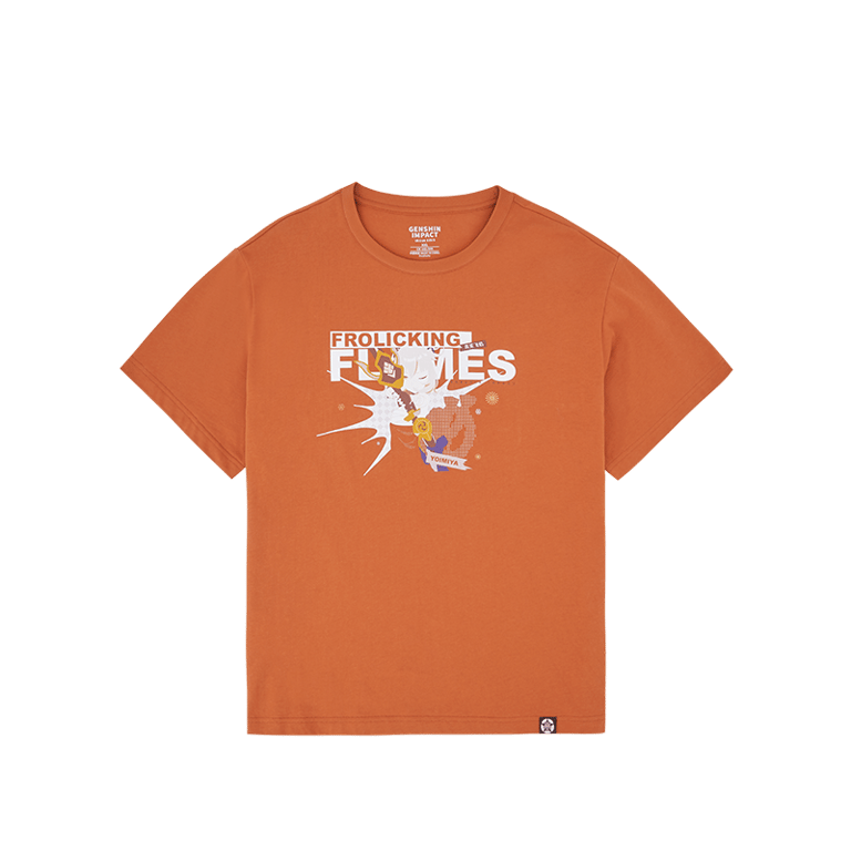 宵宮印象服飾系列T恤 風格款 橙色 XL