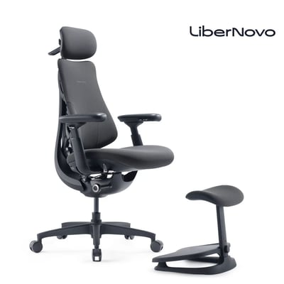 liberNovo Omni Oc1New/Gen Ergonomic Chair 人體工學椅 | 連腳托(Graphite)