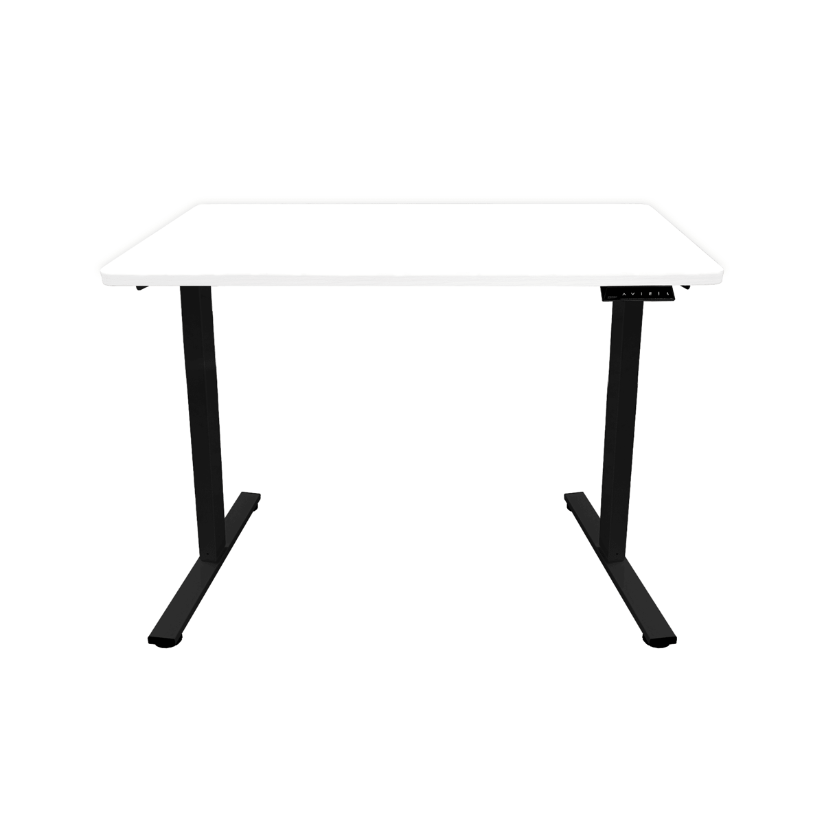 T84P Zenox Ergonomics Office Desk Essential 人體工學電腦枱 (升降版)(白色-黑色枱腳-120cm)