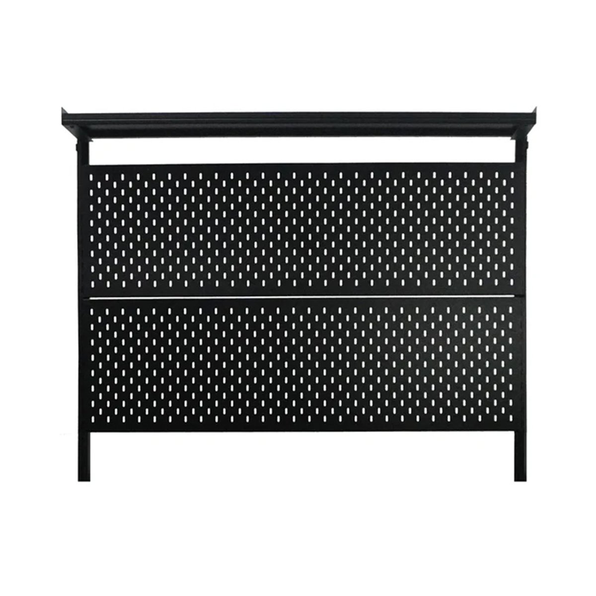 Zenox Pegboard With Top Shelf (Black, 1.2M) 洞洞板層架(1.2m-黑色)