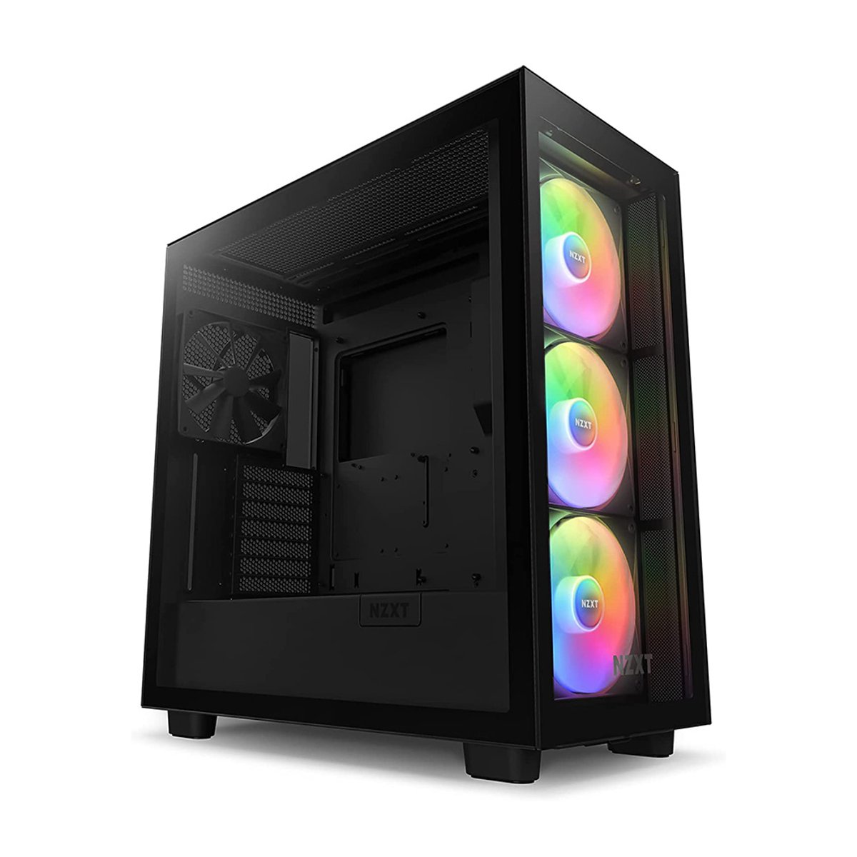 NZXT H7 Elite RGB (2023) 中塔式氣流機箱 With CORE F140mm RGB Fan x 3/FQ140mm x 1/Built-In Controlloer(黑色)