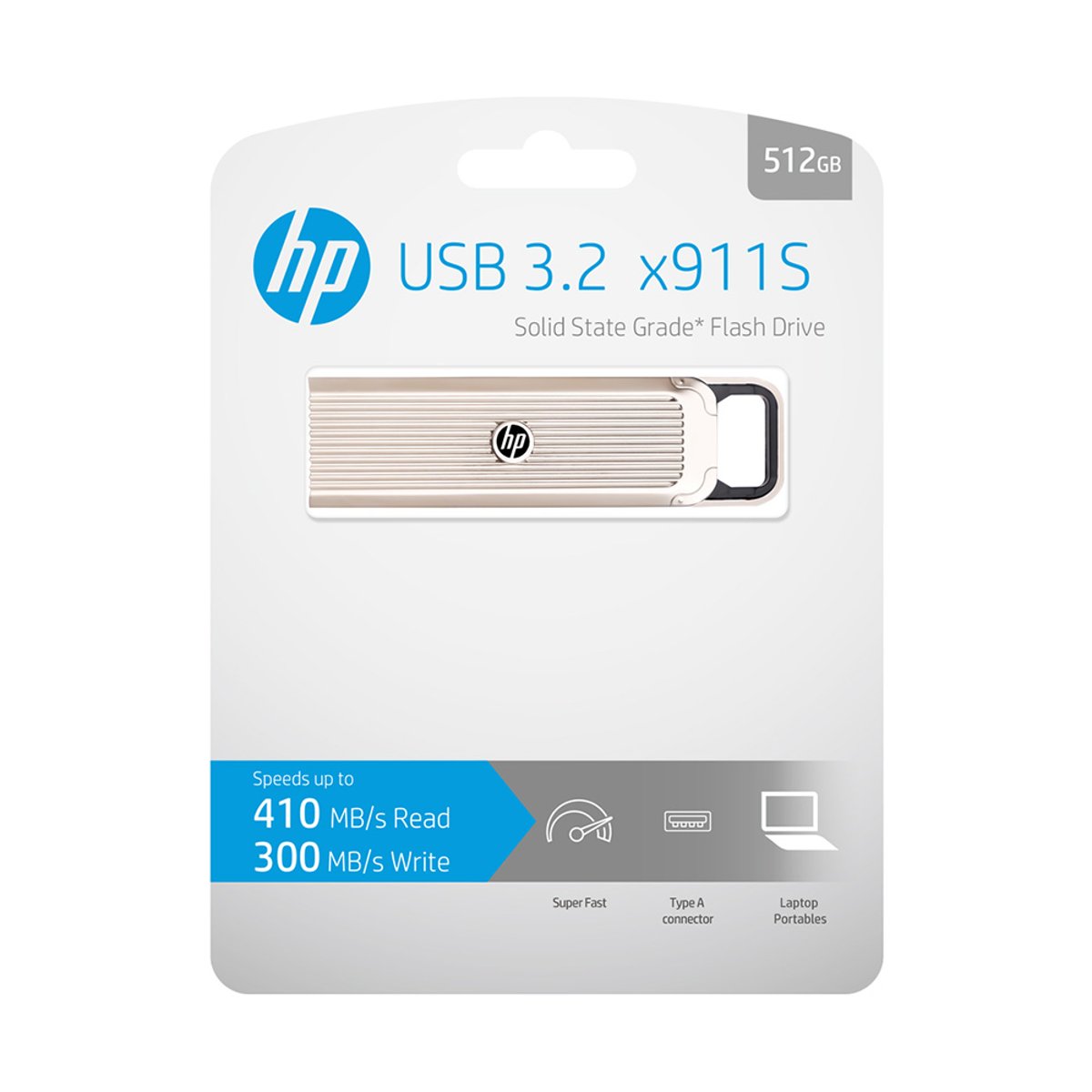HP x911S SSD USB 3.2 512GB Flash Drives 固態隨身碟(HPFD911S-512)