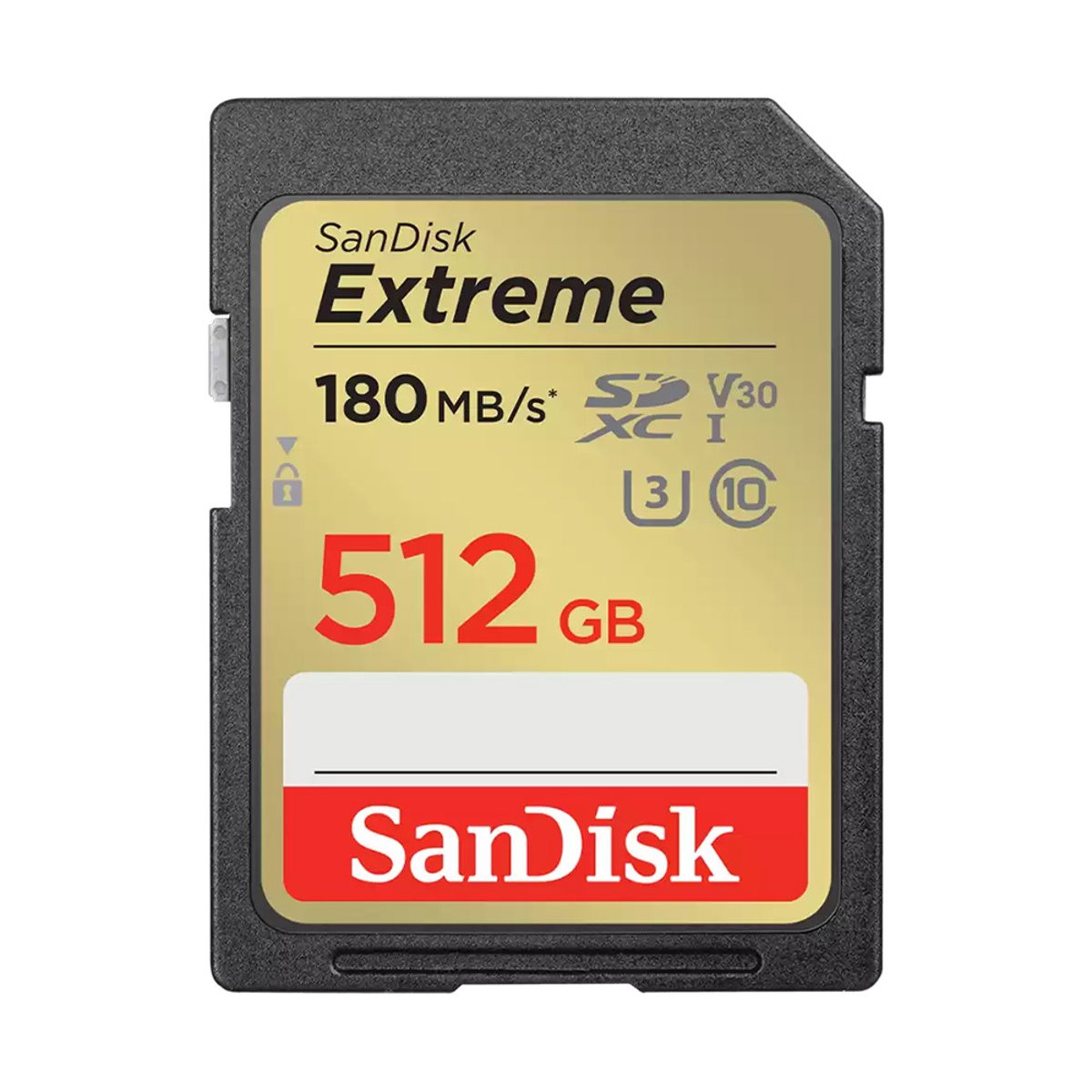 SanDisk SDSDXVV-512G-GNCIN EXTREME SDXC V30 U3 C10 UHS-I 180MB/R 130MB/W 記憶卡(512GB)