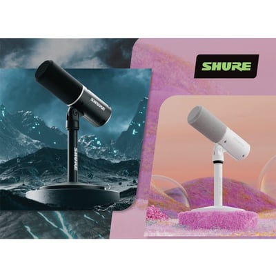 Shure MV6 Gen2 USB 電競動態麥克風(黑色)