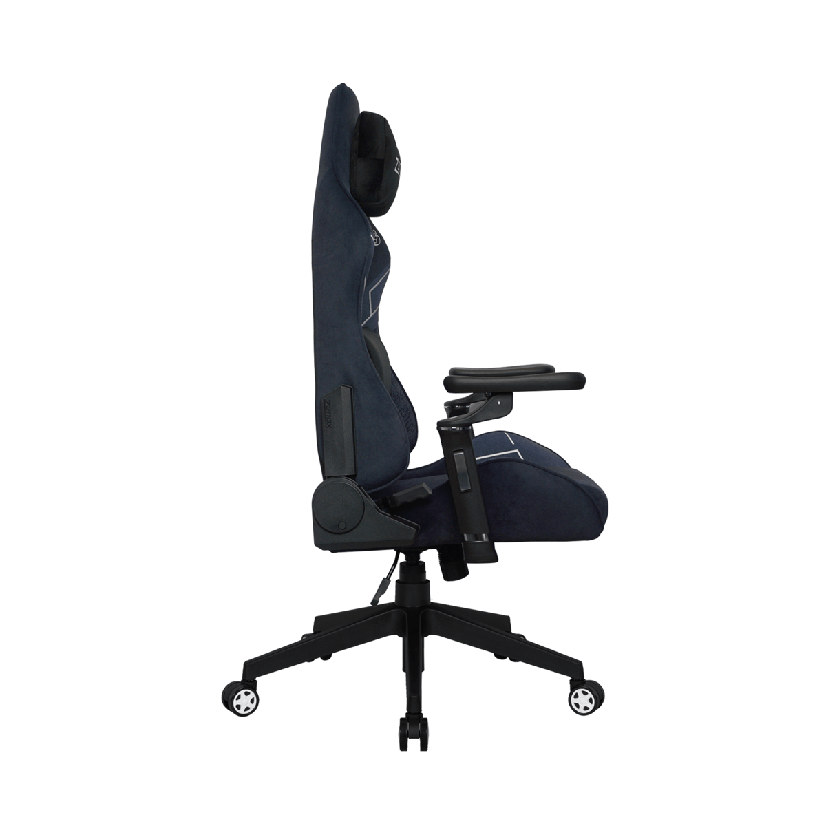 C255H Zenox Saturn MK-2 人體工學電競椅(5D 扶手)(Davis Fabrics-Whale Blue)