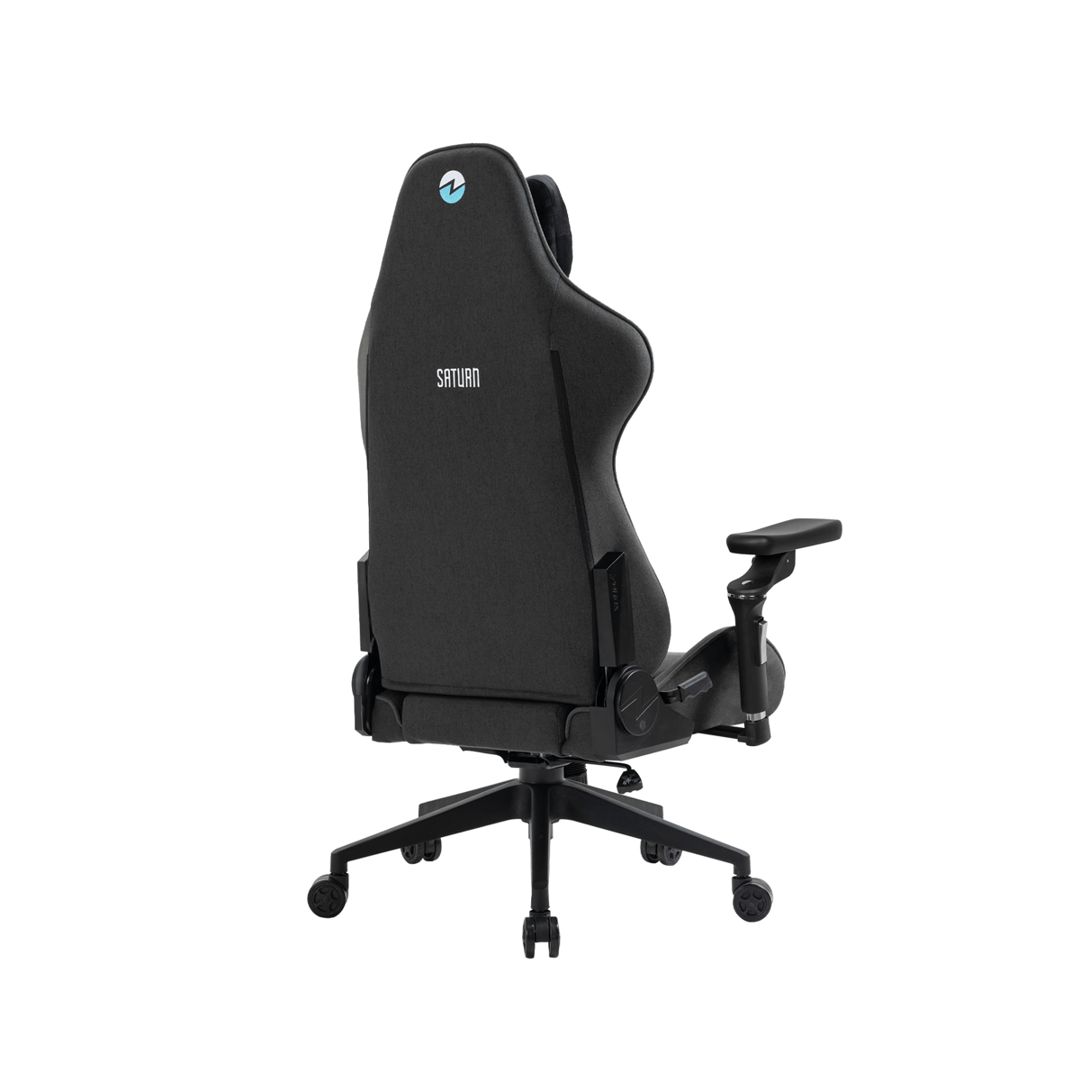 C255G Zenox Saturn MK-2 人體工學高背電競椅(5D 扶手)(Fabric/Charcoal)