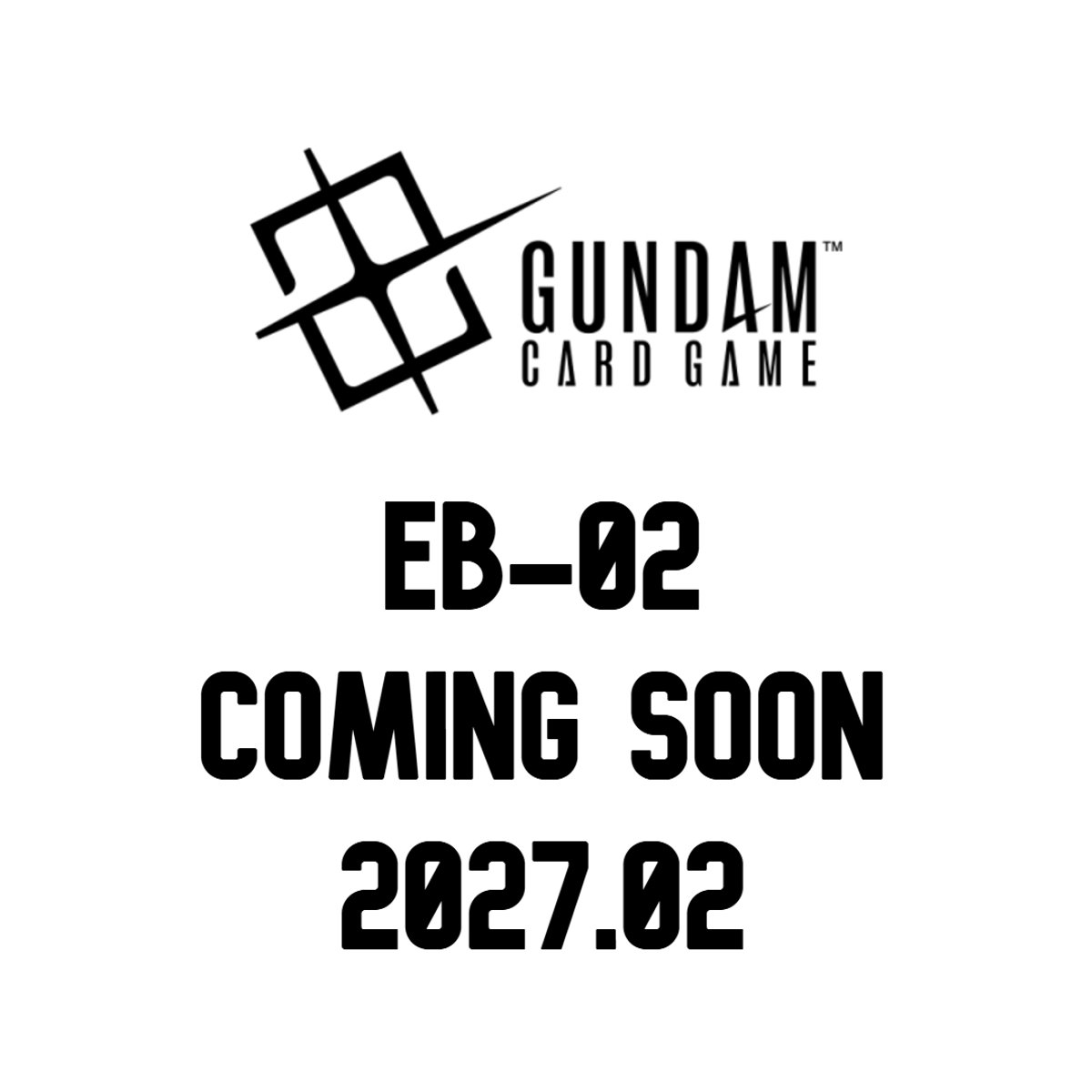 【日版】Gundam Card Game TCG 高達卡牌遊戲(EB-02-額外補充包-1盒)