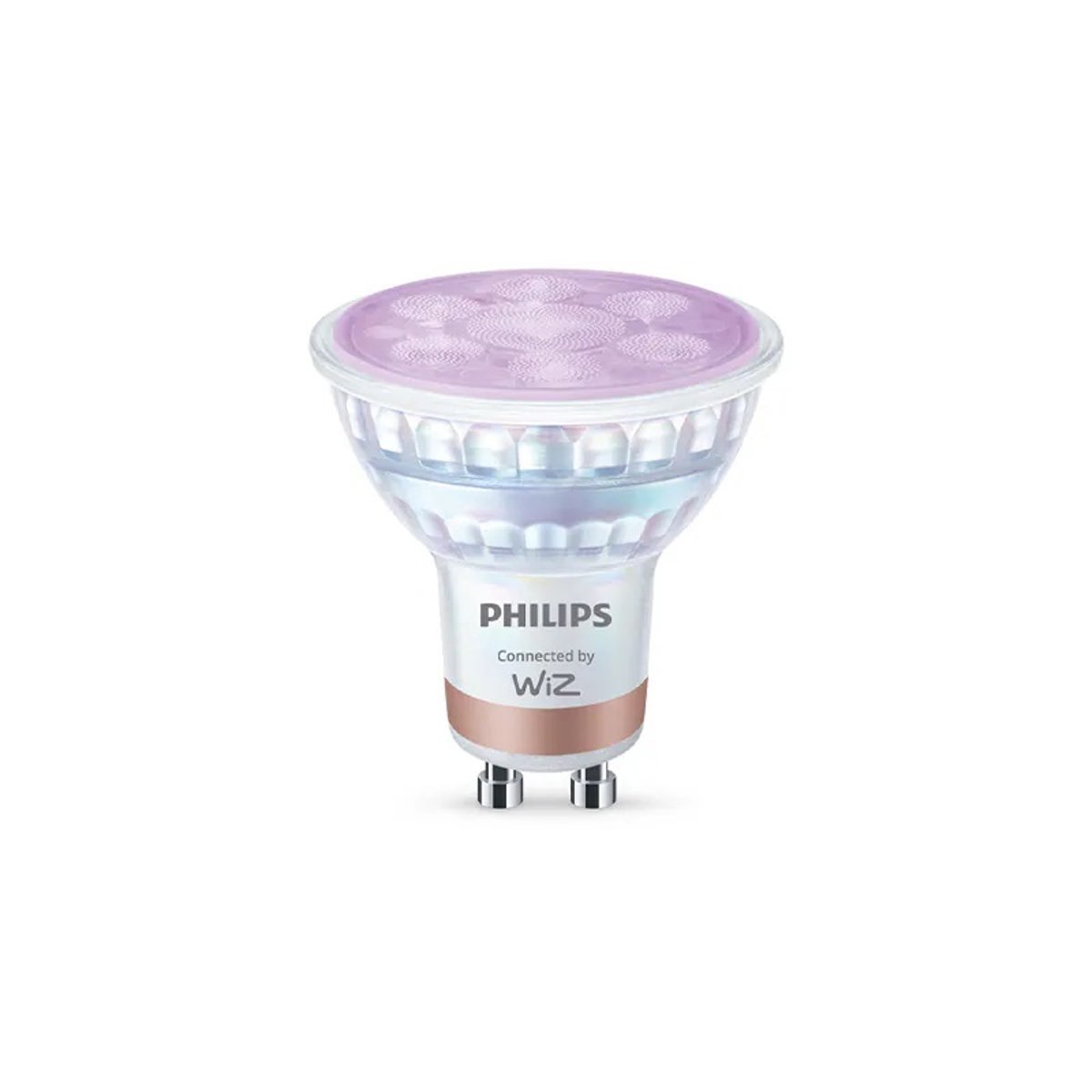 Philips Smart LED 4.7W GU10 GLASS WiZ 彩光+冷暖白光智能射燈