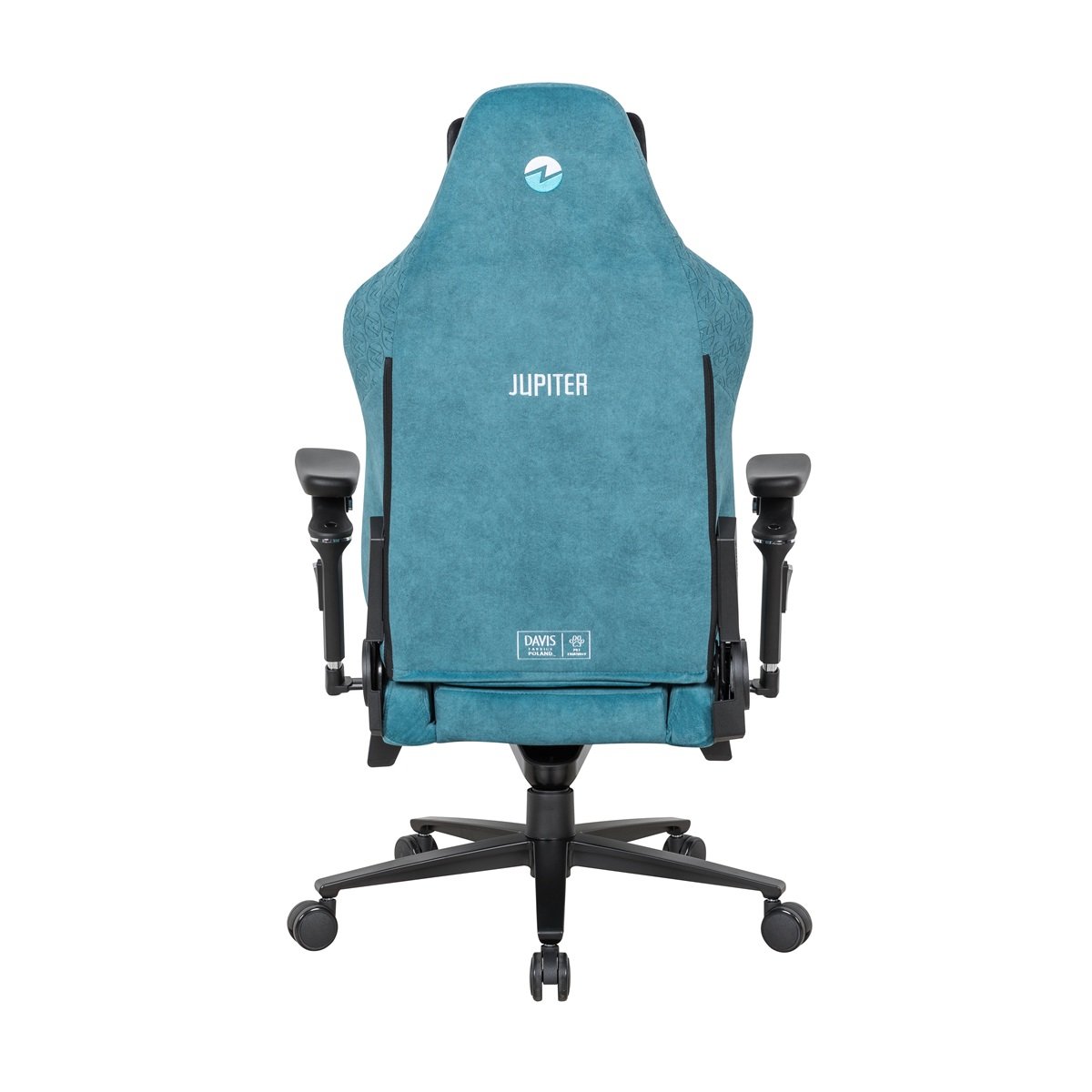 C256D Zenox Jupiter MK-2 人體工學電競椅(5D 扶手)(Davis Fabrics-Peacock Turquoise)