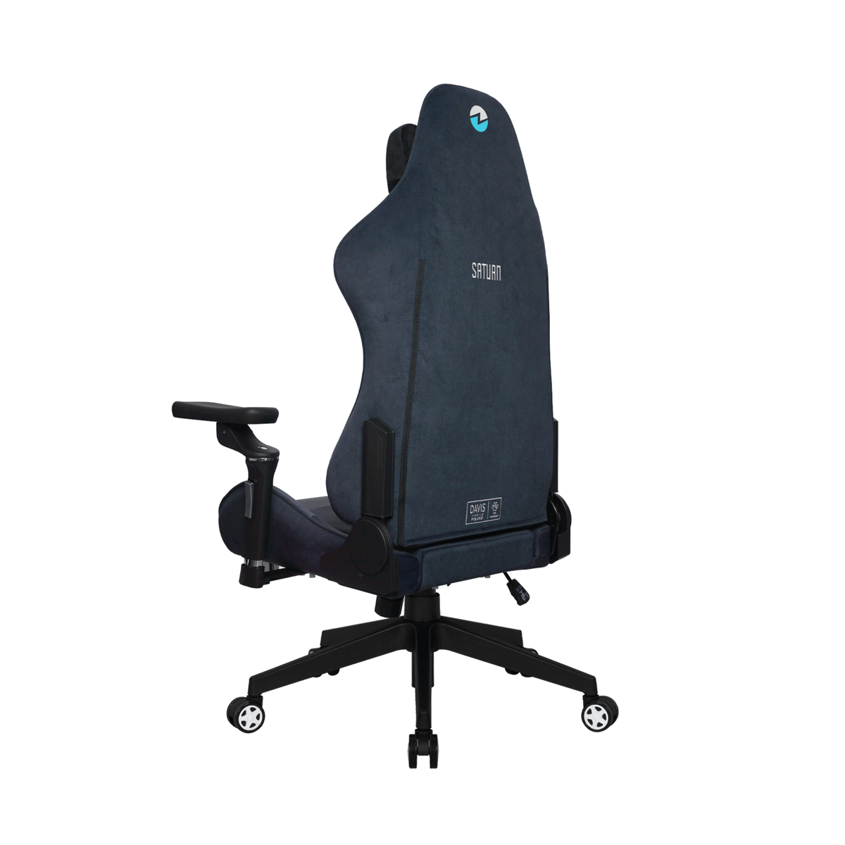 C255H Zenox Saturn MK-2 人體工學電競椅(5D 扶手)(Davis Fabrics-Whale Blue)