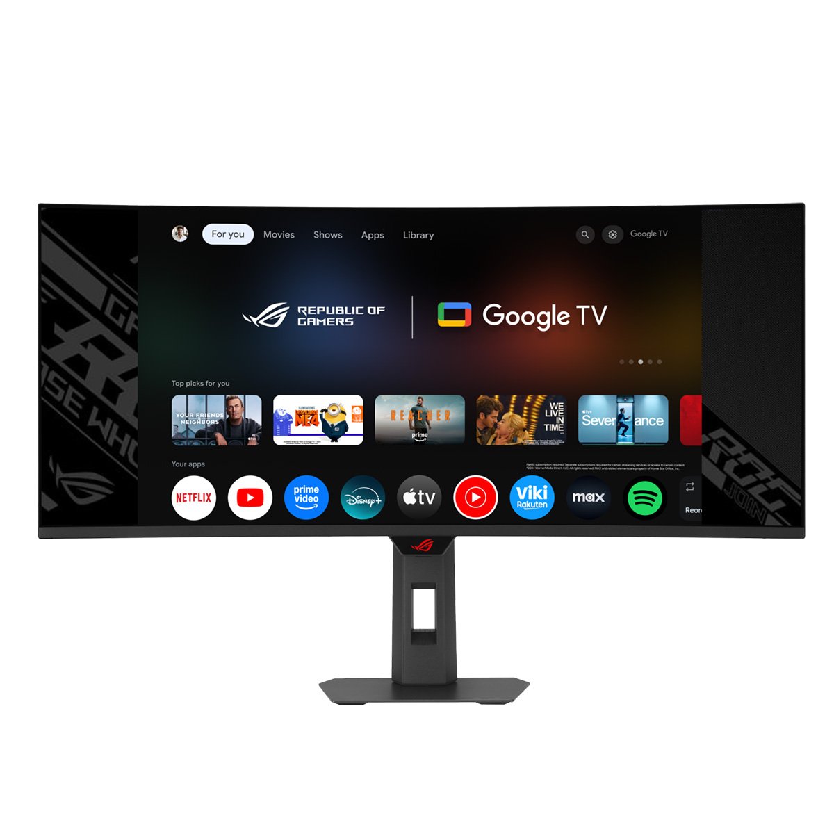 ASUS ROG Strix OLED XG34WCDMTG 34吋 3440x1440 240Hz QD-OLED 1800R曲面電競螢幕
