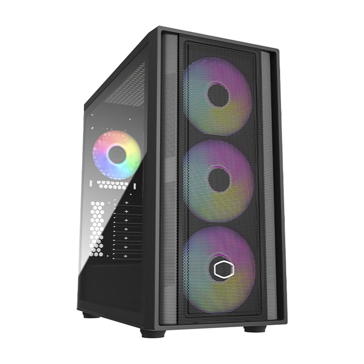 Cooler Master MasterBox 600 ATX機箱 (支持BTF背插式主機板)(黑色-MB600-KGNN-S00)