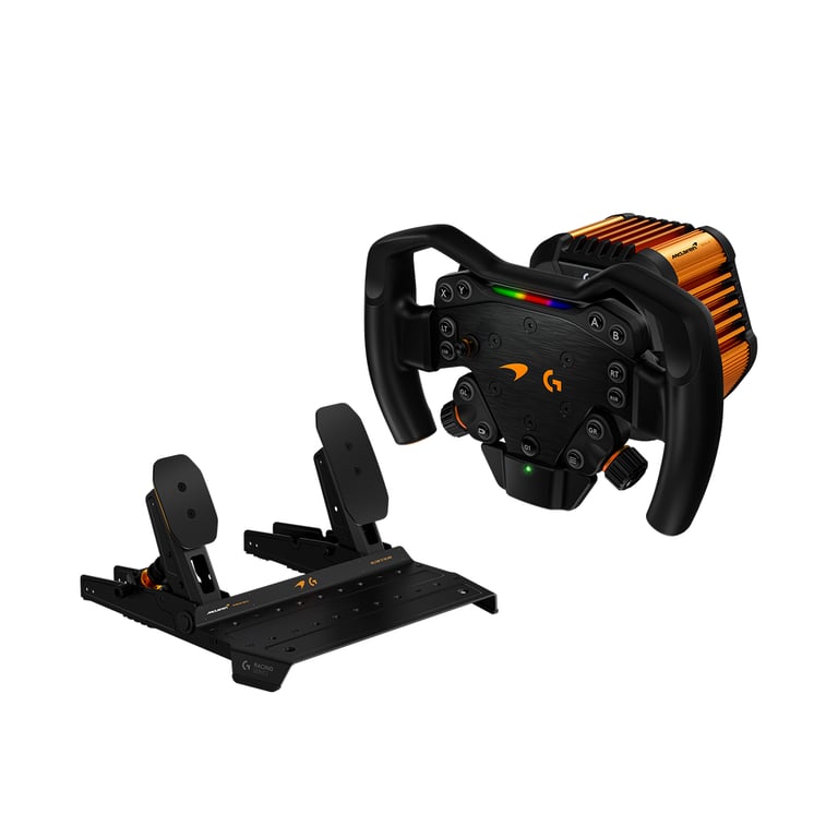 Logitech G RS50 麥拿倫聯名賽車模擬方向盤 (PlayStation)(麥拿倫聯名)