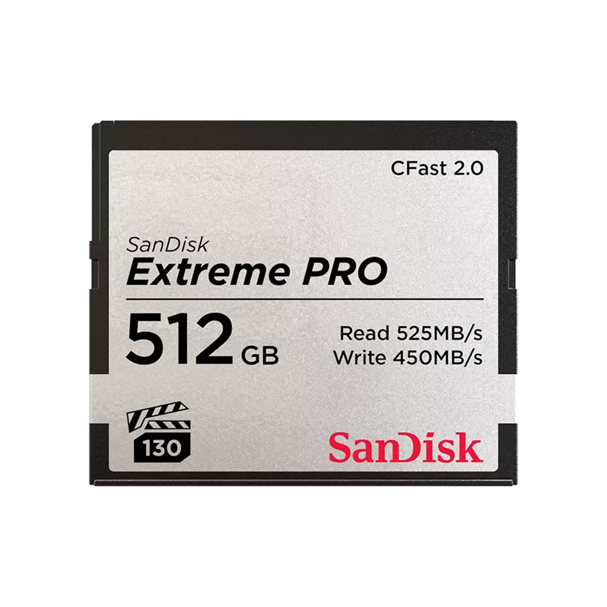SanDisk SDCFSP-512G-G46D EXTREME PRO CFAST 2.0 CFSP 512GB VPG130 525MB/R 450MB/W 記憶卡(512GB)