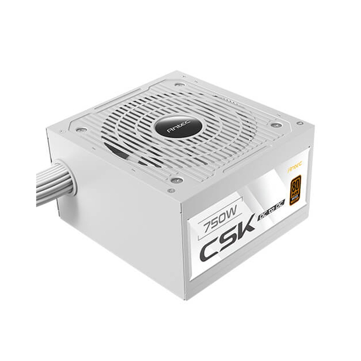 Antec CSK DC 750 WHITE 750W 銅牌非模組DC-DC電源供應器