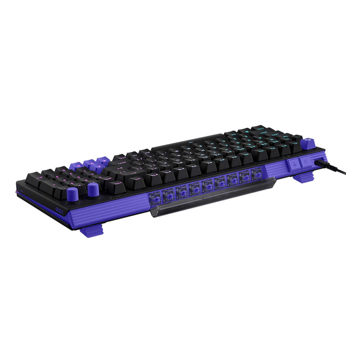 Logitech G512 X 98 類比機械雙軸有線電競鍵盤(98鍵-觸感軸-黑色)
