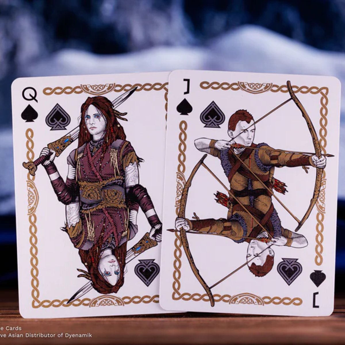 Room One Cards《God of War》Playing Cards 啤牌(Leviathan Axe Edition)