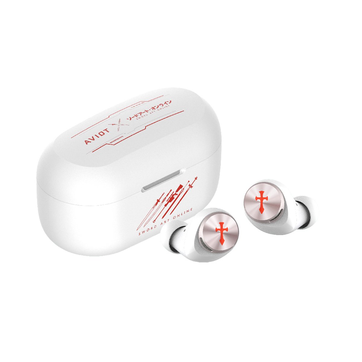 AVIOT TE-D01v Sword Art Online《刀劍神域》系列 無線藍芽耳機 (White)(Heroine)
