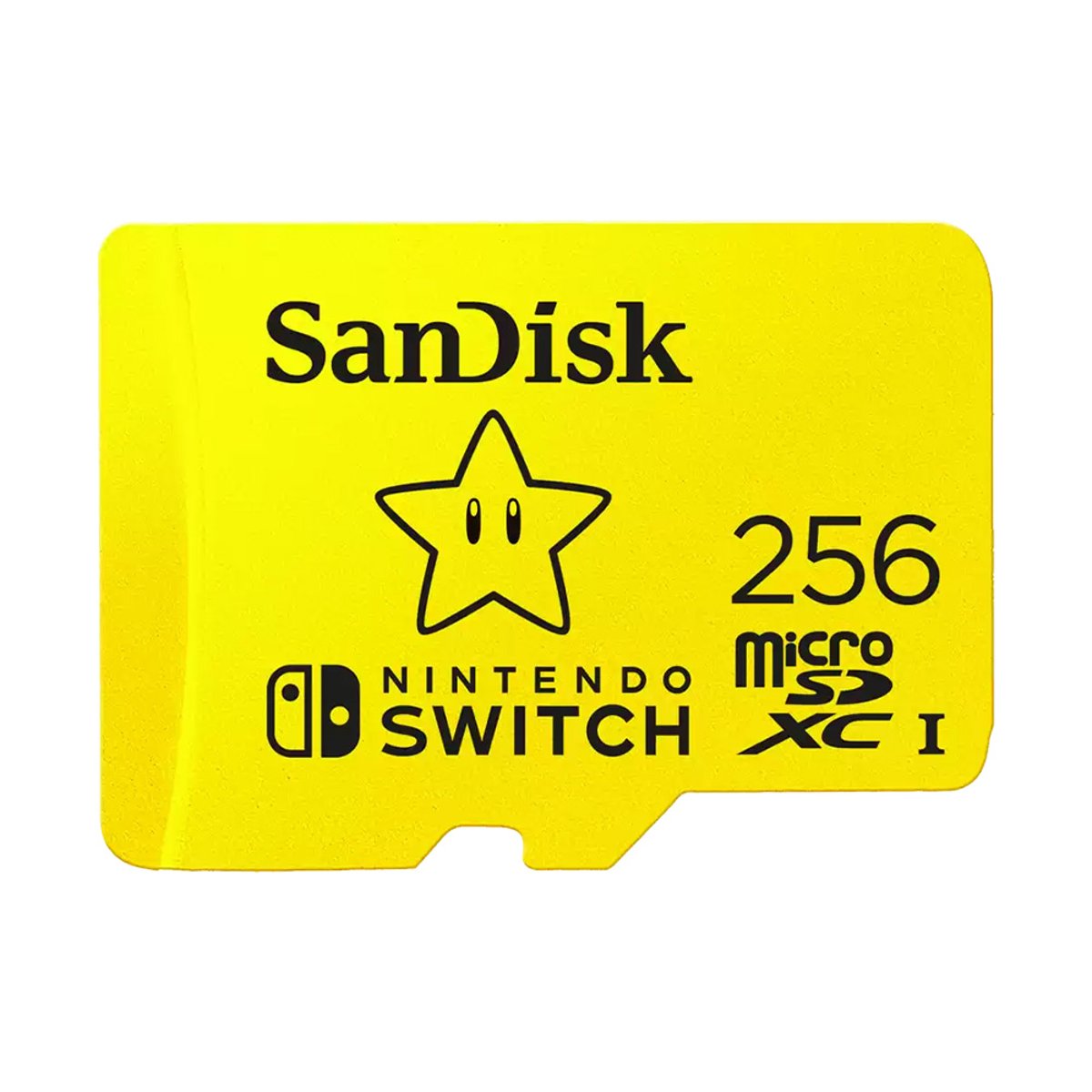 SanDisk Nintendo Switch 專用記憶卡(無敵星版-256GB-SDSQXAO-256G-GN3ZN)