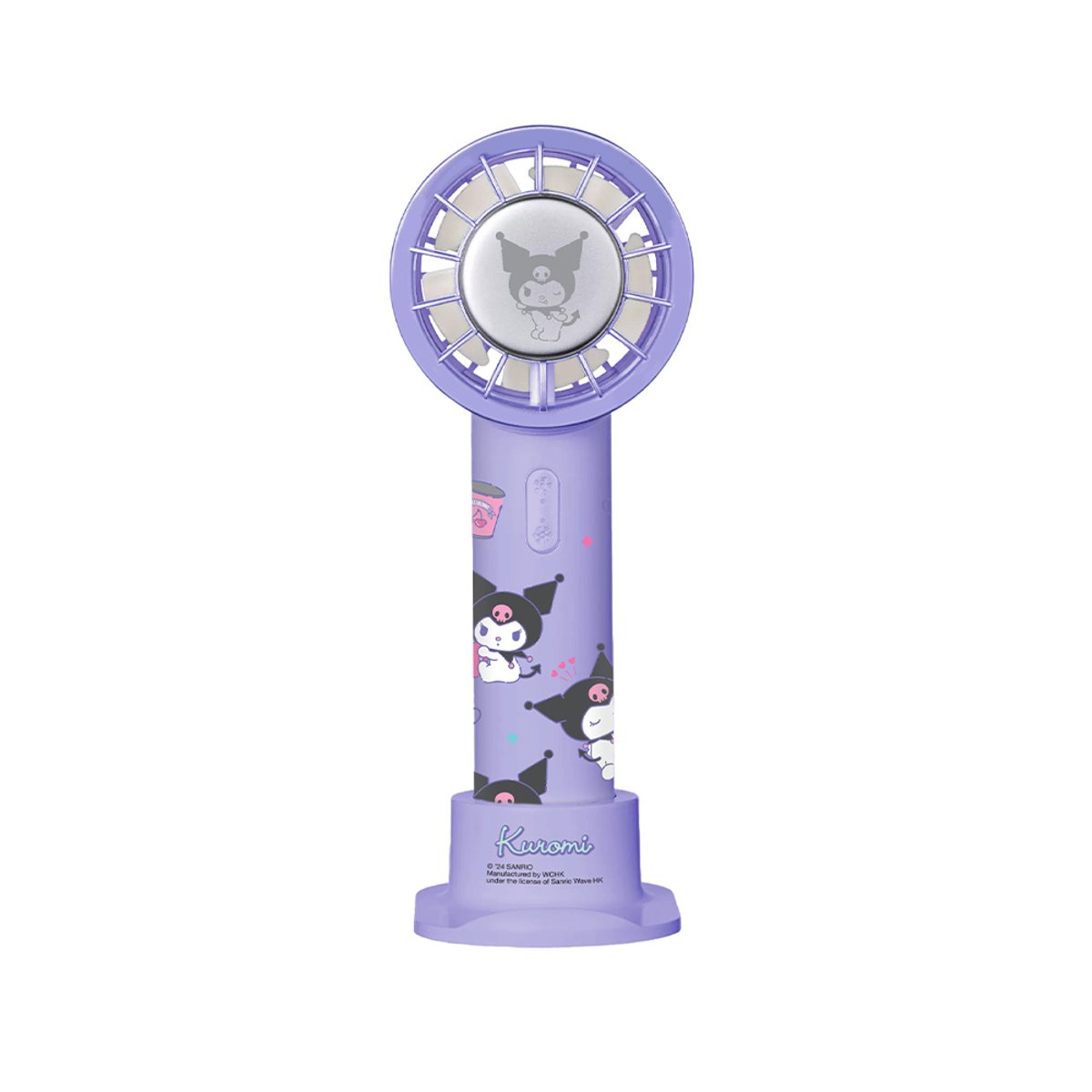 Sanrio Characters 原裝正版手提風扇內有製冷功能(Kuromi)