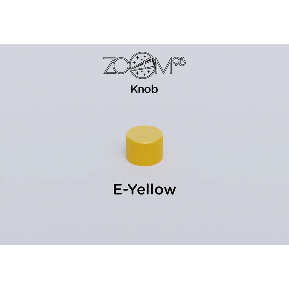 [Zoom系列配件] Meletrix Zoom系列 替換旋鈕(鋁合金-電泳黃)