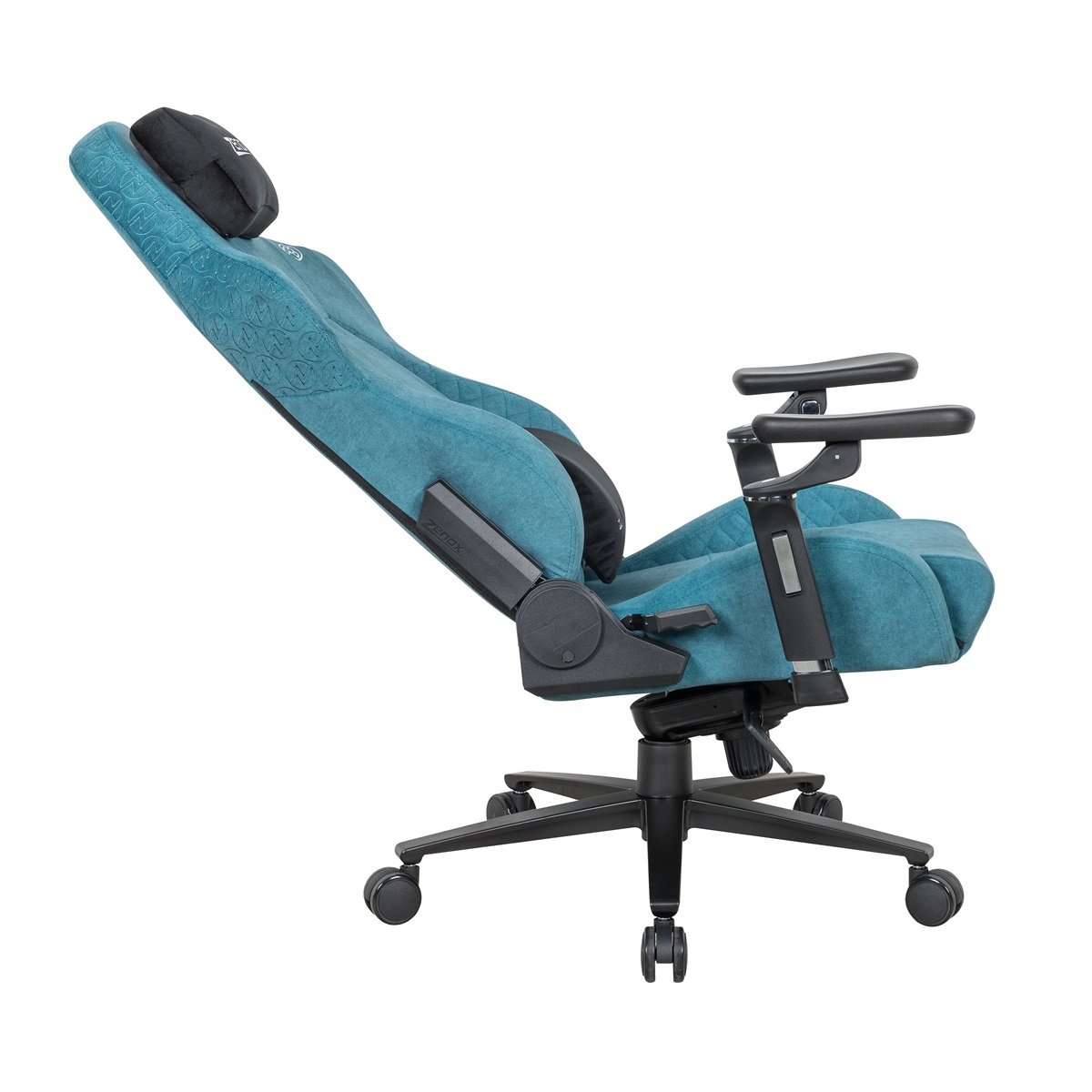 C256D Zenox Jupiter MK-2 人體工學電競椅(5D 扶手)(Davis Fabrics-Peacock Turquoise)