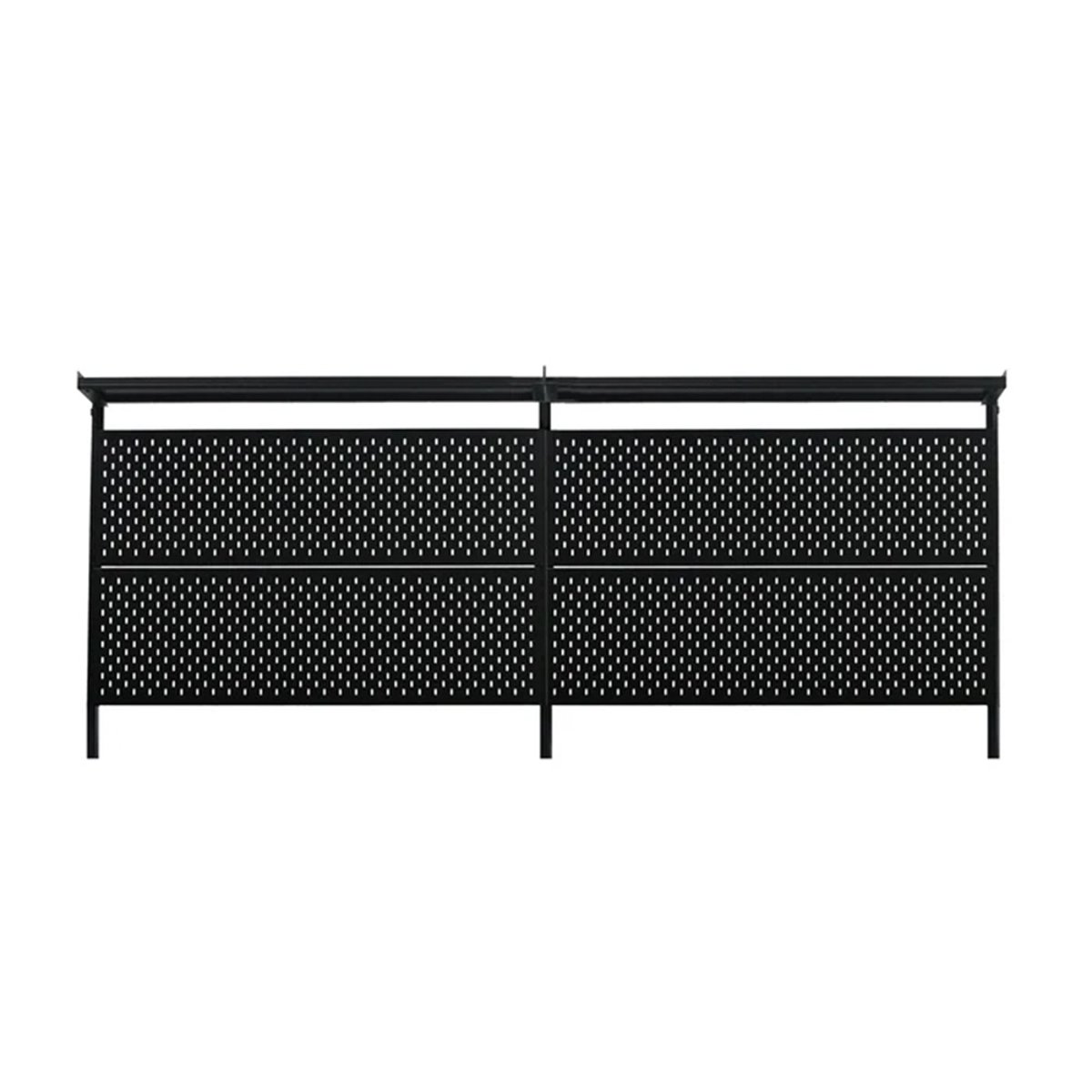 Zenox Pegboard With Top Shelf (Black, 1.8M) 洞洞板層架(1.8m-黑色)