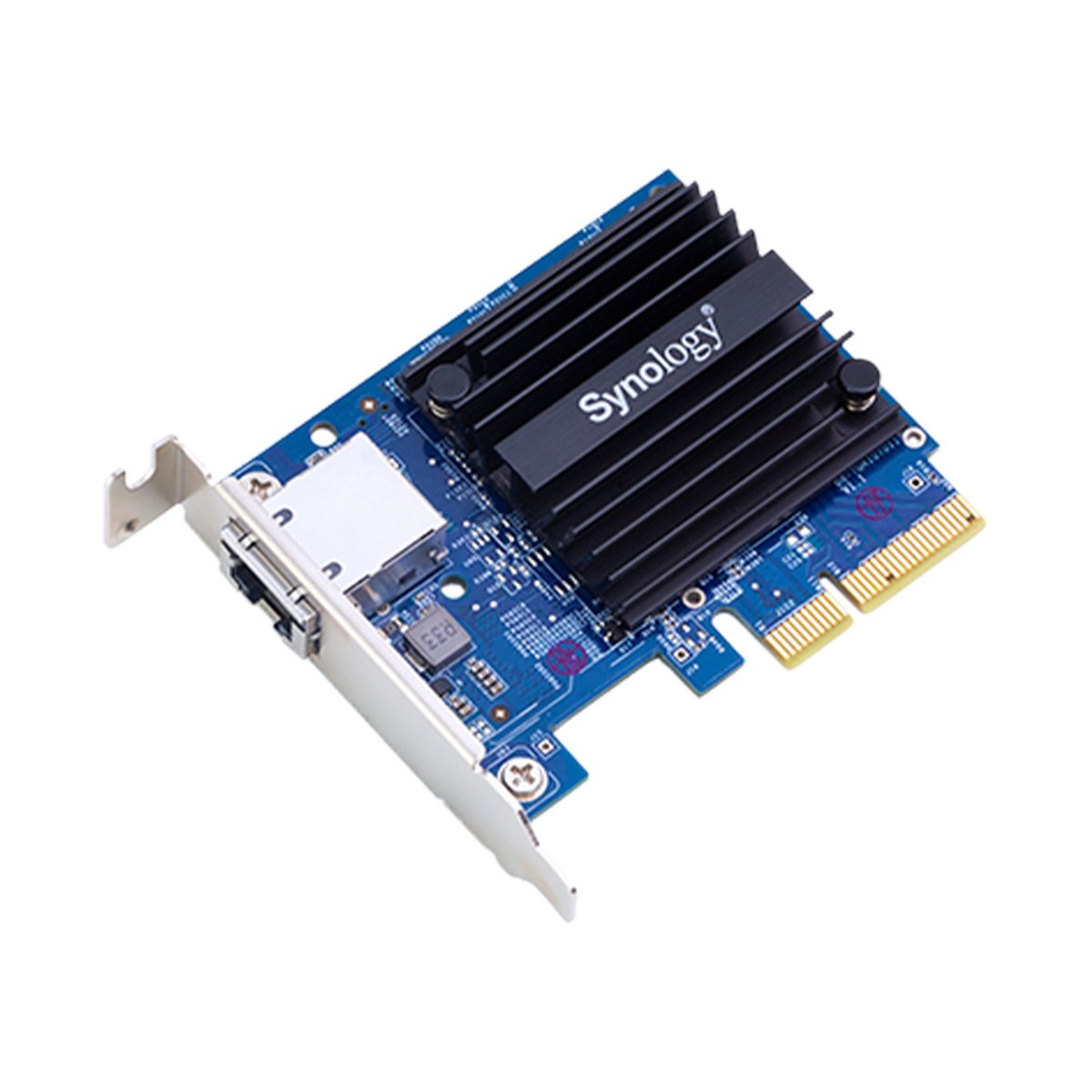 Synology 10 Gigabit single RJ45 port PCI Express x4 高速10GBASE-T/NBASE-T擴充卡(E10G18-T1)