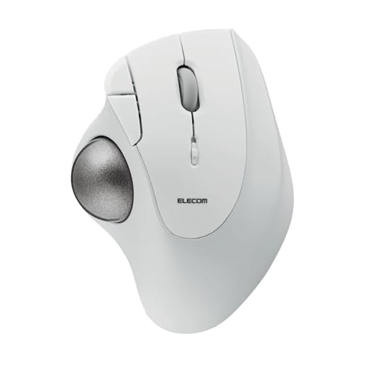 ELECOM IST Trackball 人體工學軌跡球滑鼠(白色-Bluetooth 5.0)