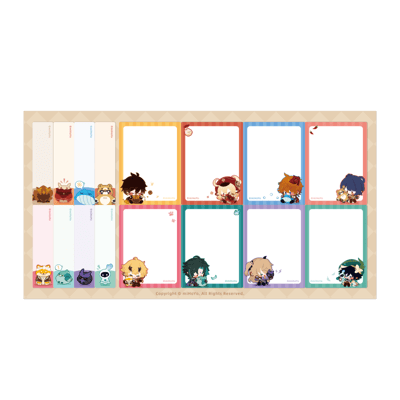 Q版人物系列-便簽本套裝