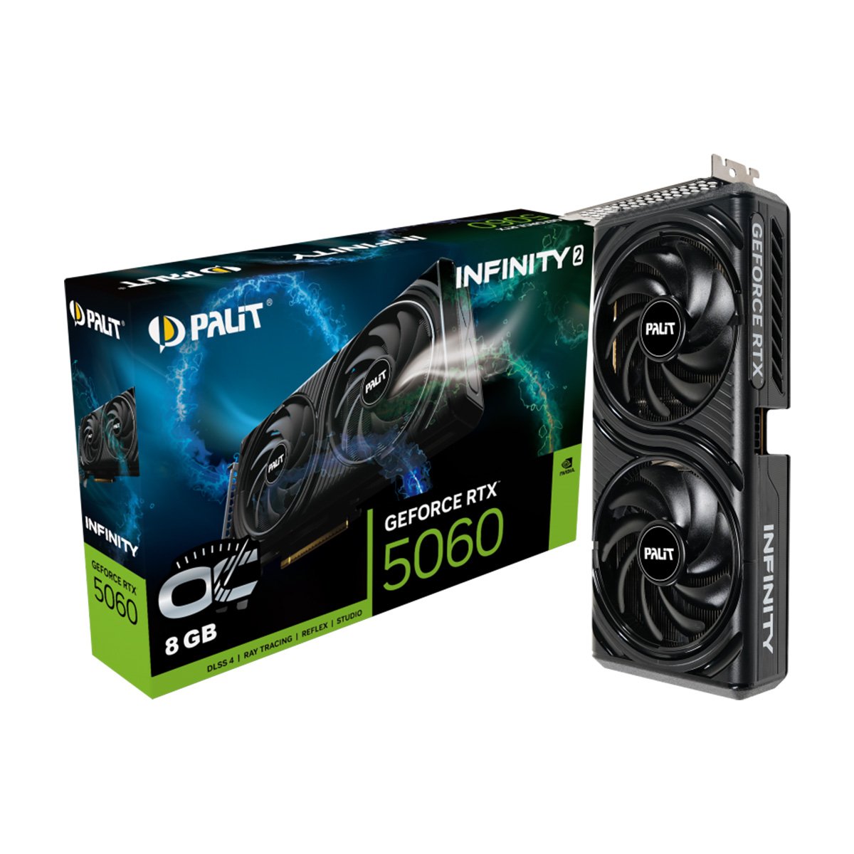 Palit RTX 5060 INFINITY 2 OC 8GB GDDR7 顯示卡