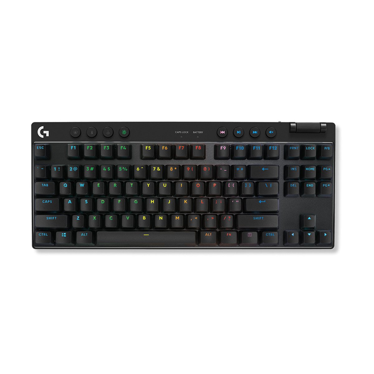 Logitech G PRO X TKL Lightspeed 無線機械電競鍵盤(觸感茶軸)(黑色)