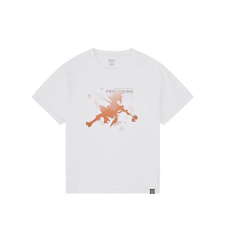 宵宮印象服飾系列T恤 剪影款 白色 XL