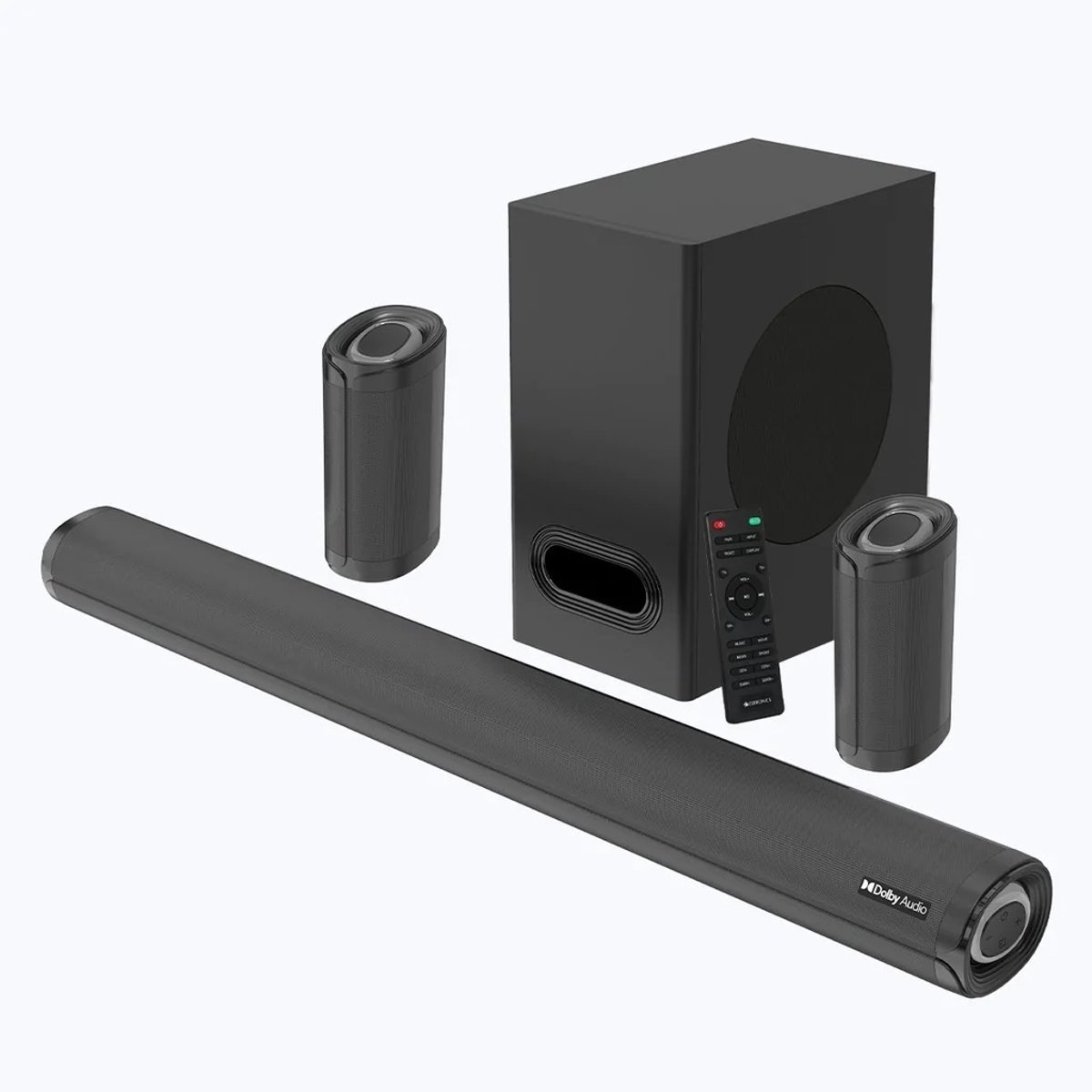 Pure Acoustics SBW1022 Dolby® Digital+ 真5.1家庭影院系統條形音箱連無線後置環繞喇叭