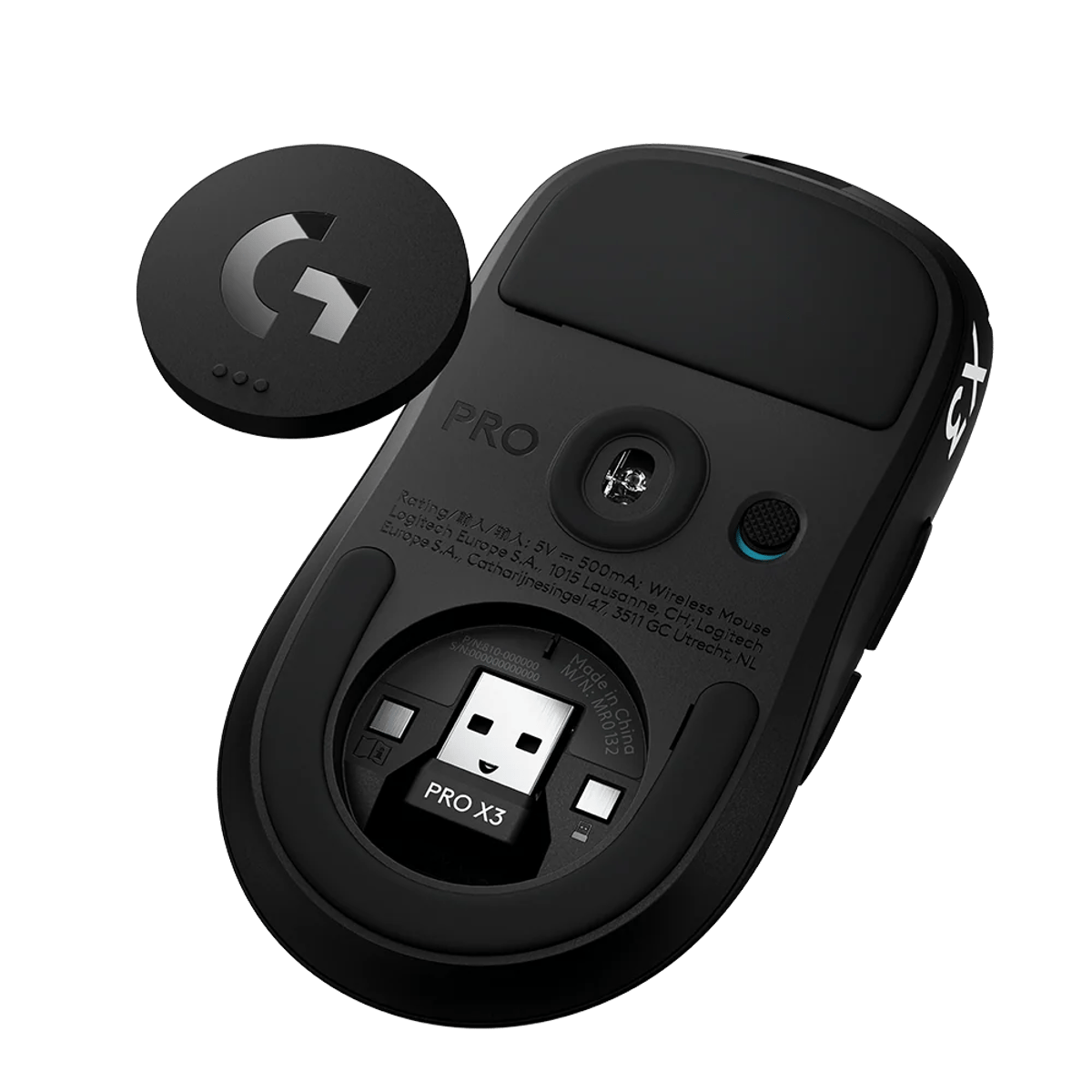 Logitech G PRO X3 SUPERSTRIKE 無線類比電競滑鼠(午夜黑)
