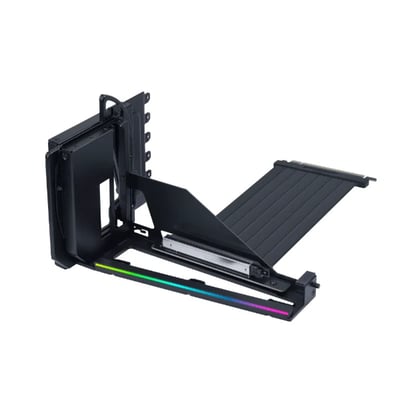 LIAN LI PCIe 5.0 4-slot Riser 多向垂直GPU套件(黑色)