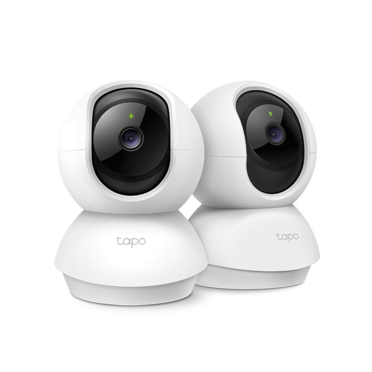 TP-Link Tapo C200P2 旋轉式 WiFi 無線網絡監控攝影機(2件裝)
