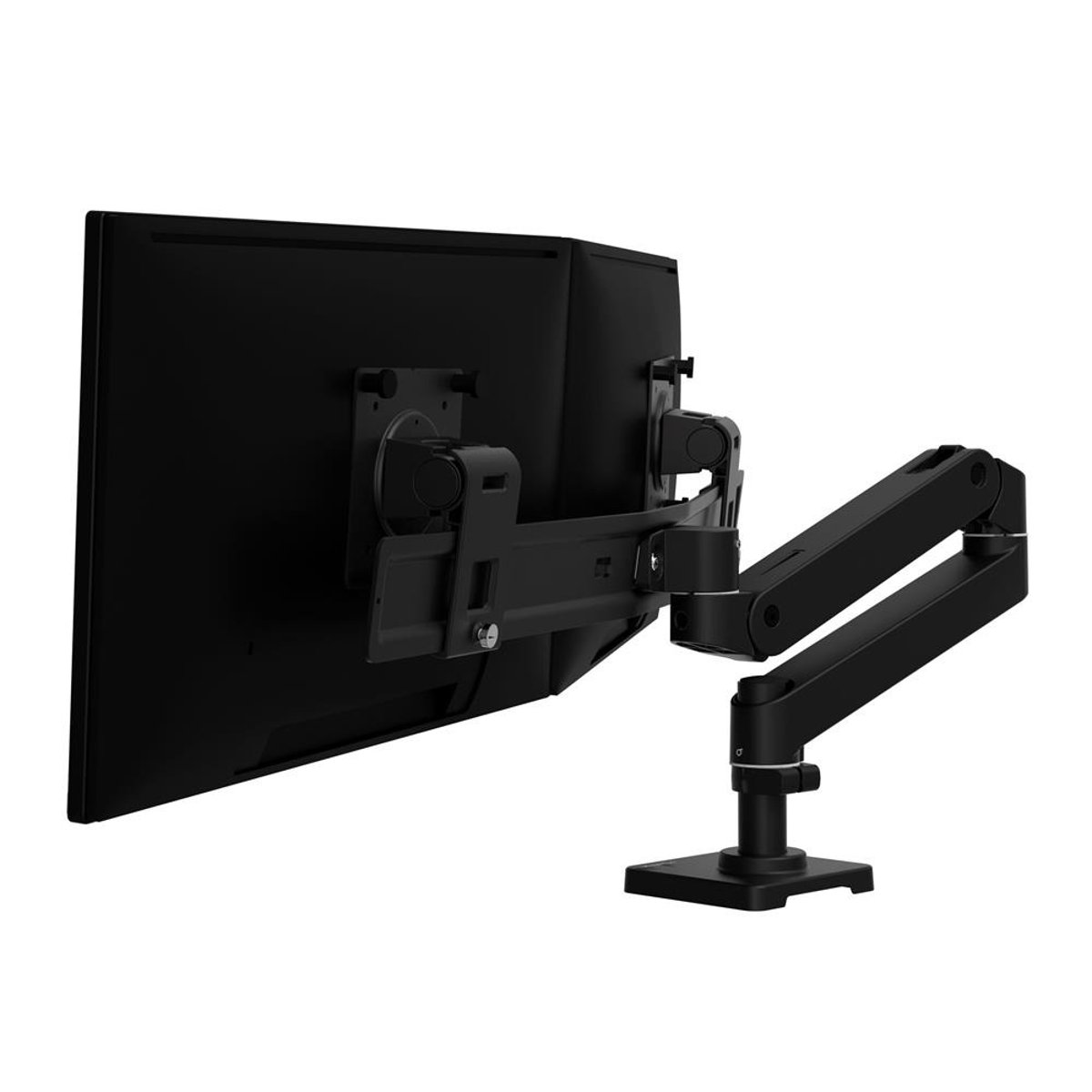 Ergotron LX PRO ARM 單臂雙顯示器支架 45-684-292(桌夾-黑色)