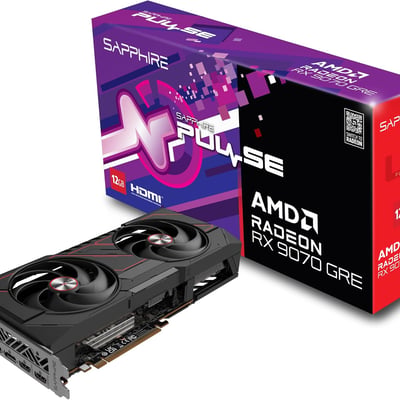 Sapphire PULSE AMD Radeon RX9070 GRE 12GB GDDR6 顯示卡