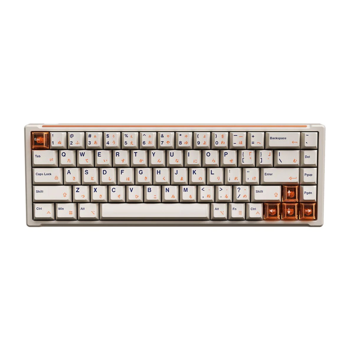 Luminkey Magger 68 HE Pro 磁軸鍵盤(Professional-電泳奶白)