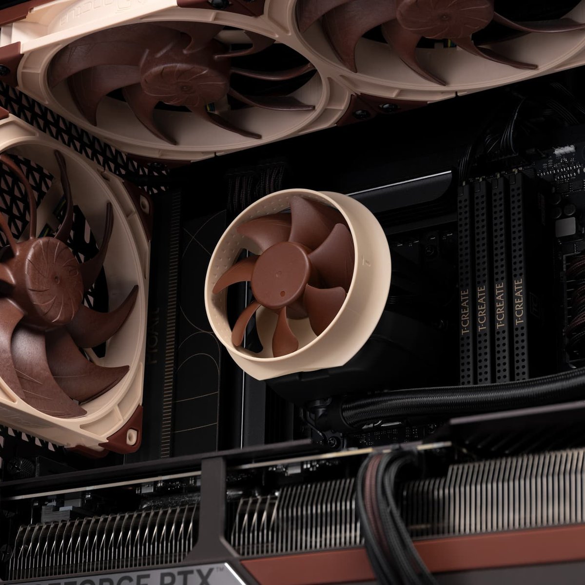 Noctua NF-ACF1 80mm 輔助冷卻風扇(Noctua液冷頭用)(Auxiliary)