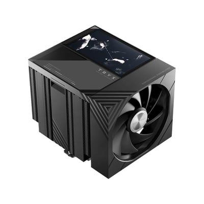 TRYX TURRIS 620 IPS顯示螢幕 CPU風冷散熱器(黑色)